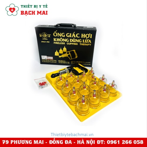 Bộ Giác Hơi Không Dùng Lửa Duy Thành (Màu Đen) Bộ Giác Hơi Không Dùng Lửa Duy Thành (Màu Đen)