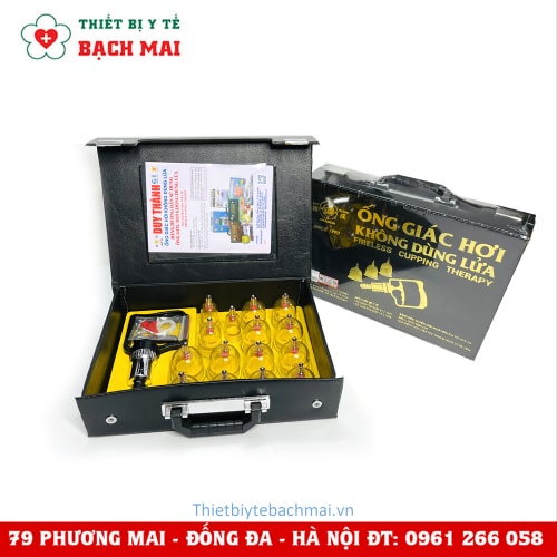 Bộ Giác Hơi Không Dùng Lửa Duy Thành (Màu Đen) Bộ Giác Hơi Không Dùng Lửa Duy Thành (Màu Đen)