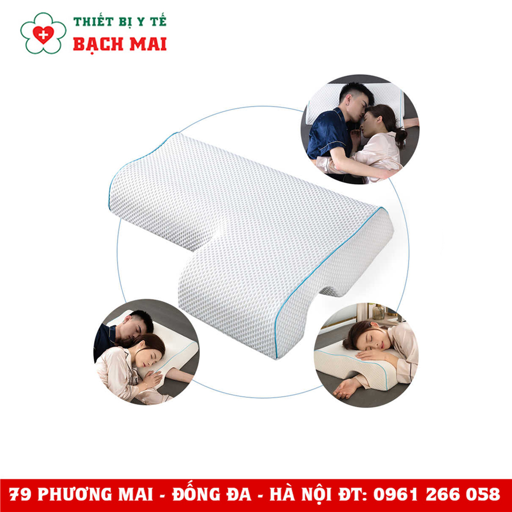Gối Đôi - Gối Ngủ Tình Yêu Dành Cho Cặp Chống Tê Tay Gối Đôi - Gối Ngủ Tình Yêu Dành Cho Cặp Chống Tê Tay