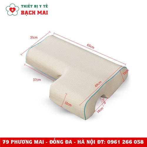 Gối Đôi - Gối Ngủ Tình Yêu Dành Cho Cặp Chống Tê Tay Gối Đôi - Gối Ngủ Tình Yêu Dành Cho Cặp Chống Tê Tay