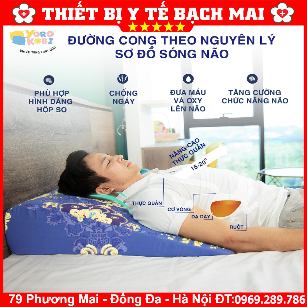 Gối Chống Trào Ngược Dạ Dày Người Lớn YOROKOBI Gối Chống Trào Ngược Dạ Dày Người Lớn YOROKOBI