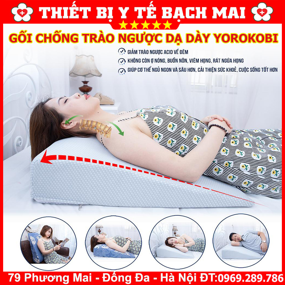 Gối Chống Trào Ngược Dạ Dày Người Lớn YOROKOBI Gối Chống Trào Ngược Dạ Dày Người Lớn YOROKOBI