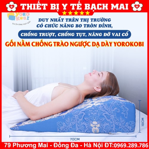 Gối Chống Trào Ngược Dạ Dày Người Lớn YOROKOBI