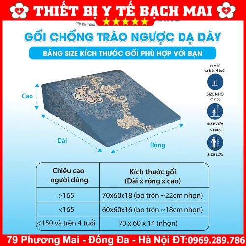 Gối Chống Trào Ngược Dạ Dày Người Lớn YOROKOBI Gối Chống Trào Ngược Dạ Dày Người Lớn YOROKOBI
