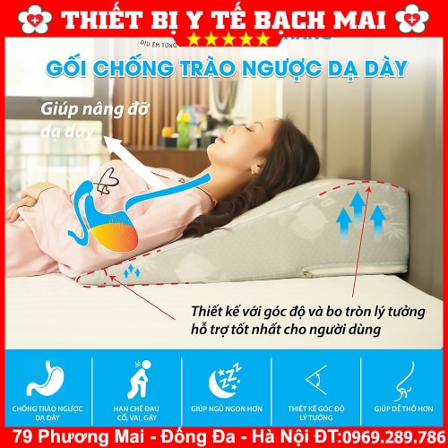 Gối Chống Trào Ngược Dạ Dày Người Lớn YOROKOBI Gối Chống Trào Ngược Dạ Dày Người Lớn YOROKOBI