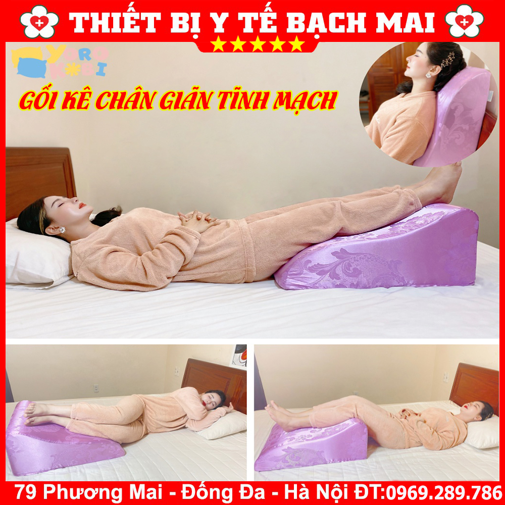 Gối Kê Chân Chống Suy Giãn Tĩnh Mạch YOROKOBI Gối Kê Chân Chống Suy Giãn Tĩnh Mạch YOROKOBI