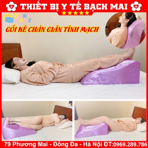 Gối Kê Chân Chống Suy Giãn Tĩnh Mạch YOROKOBI Gối Kê Chân Chống Suy Giãn Tĩnh Mạch YOROKOBI