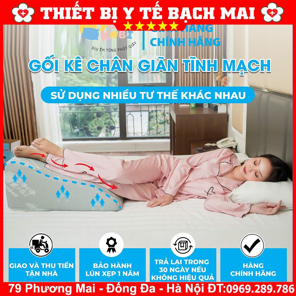 Gối Kê Chân Chống Suy Giãn Tĩnh Mạch YOROKOBI Gối Kê Chân Chống Suy Giãn Tĩnh Mạch YOROKOBI