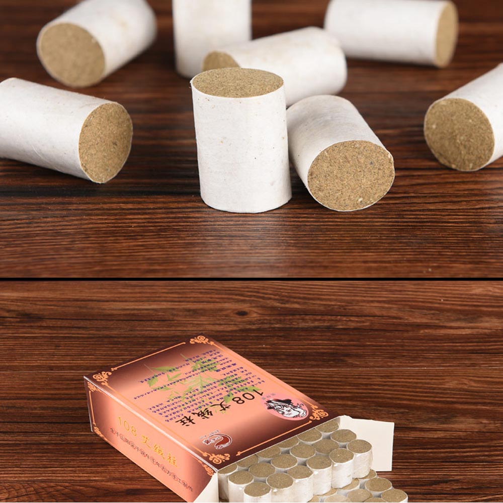 Hộp 108 Viên Ngải Cứu Đoạn, Điếu Ngải Nhung Nguyên Chất Hộp 108 Viên Ngải Cứu Đoạn, Điếu Ngải Nhung Nguyên Chất