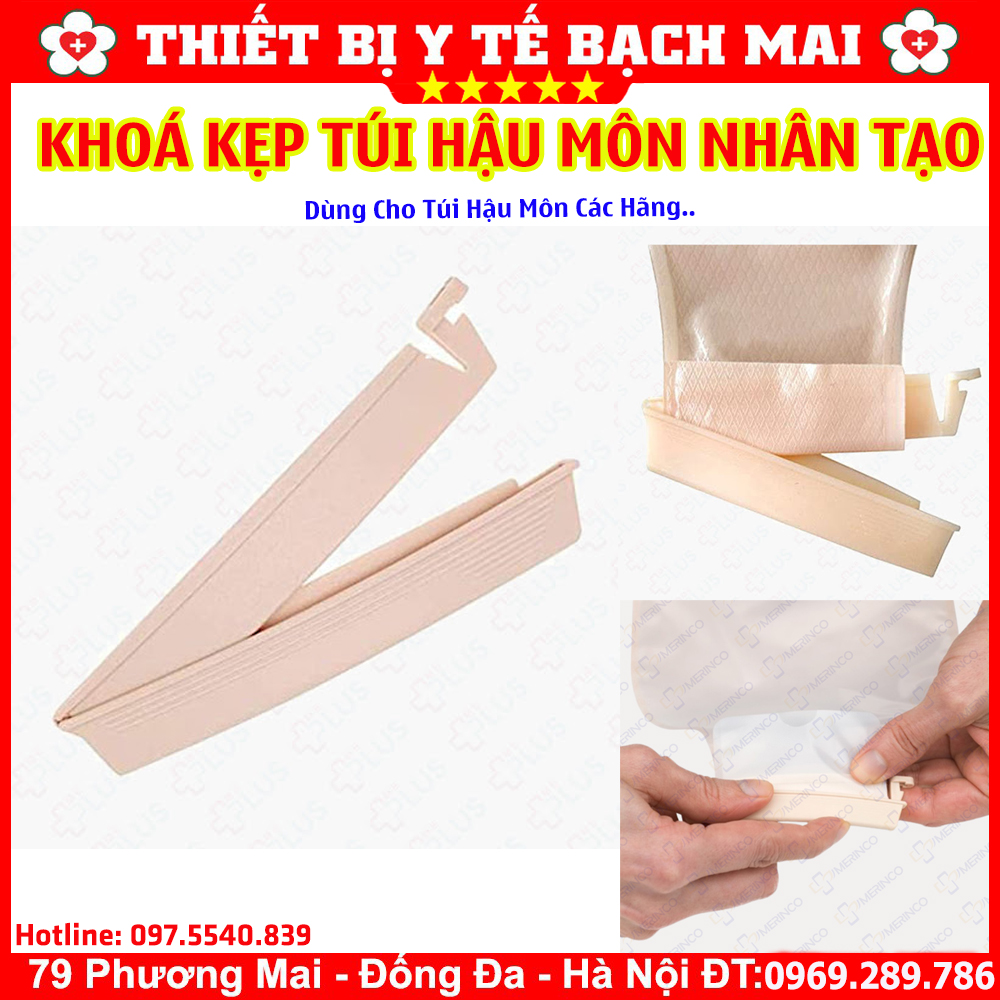 Khoá Kẹp Túi Hậu Môn Nhân Tạo Dùng Cho Các Loại Khoá Kẹp Túi Hậu Môn Nhân Tạo Dùng Cho Các Loại