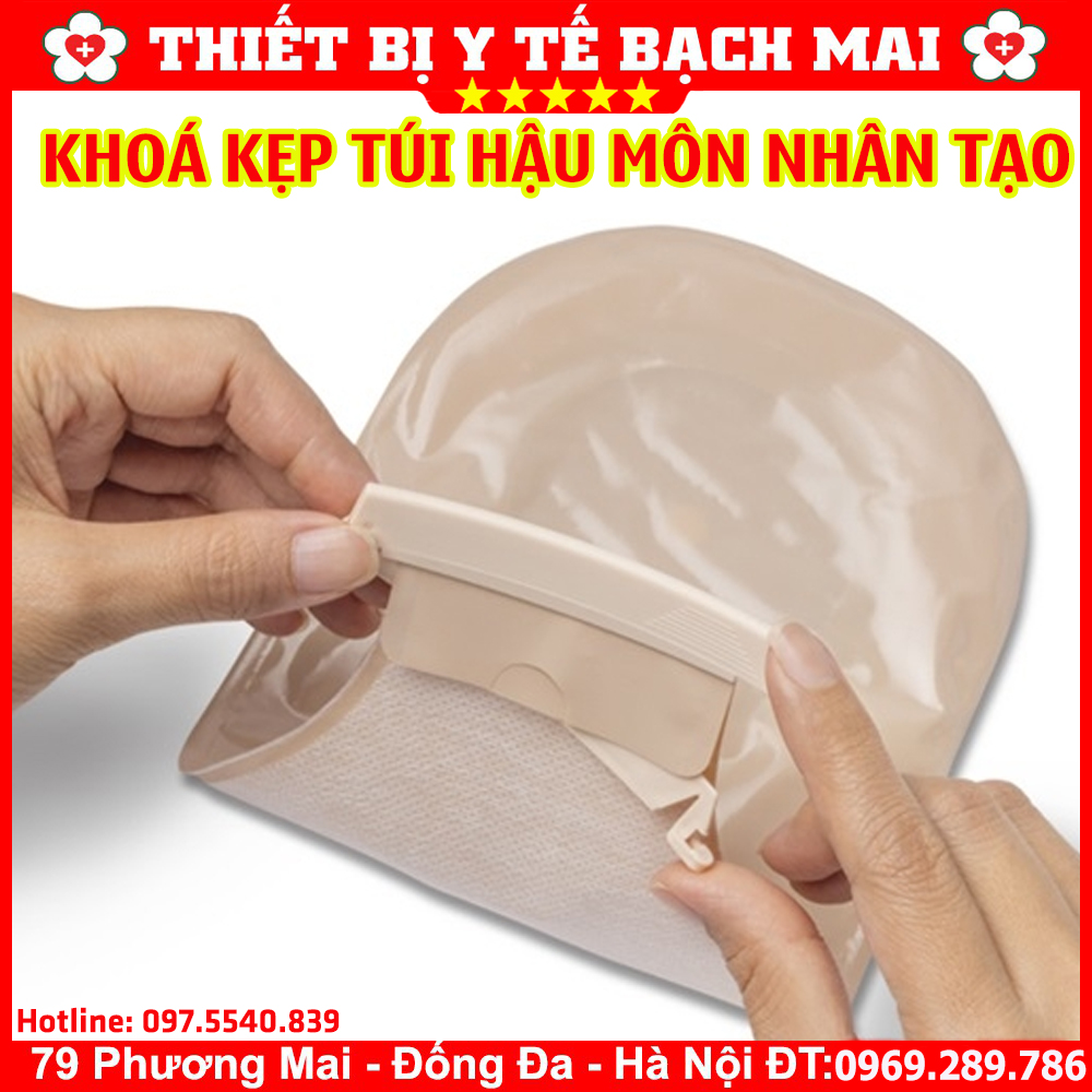 Khoá Kẹp Túi Hậu Môn Nhân Tạo Dùng Cho Các Loại Khoá Kẹp Túi Hậu Môn Nhân Tạo Dùng Cho Các Loại