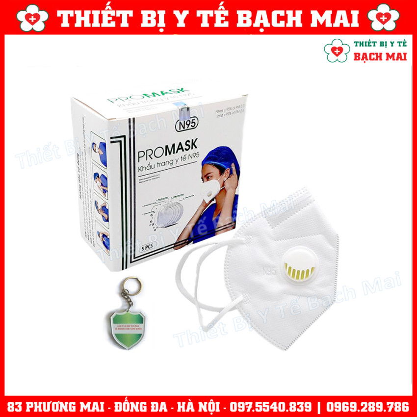 Khẩu Trang Y Tế 4 Lớp Đa Năng N95 Có Van Thở Khẩu Trang Y Tế 4 Lớp Đa Năng N95 Có Van Thở
