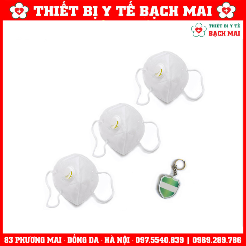 Khẩu Trang Y Tế 4 Lớp Đa Năng N95 Có Van Thở Khẩu Trang Y Tế 4 Lớp Đa Năng N95 Có Van Thở