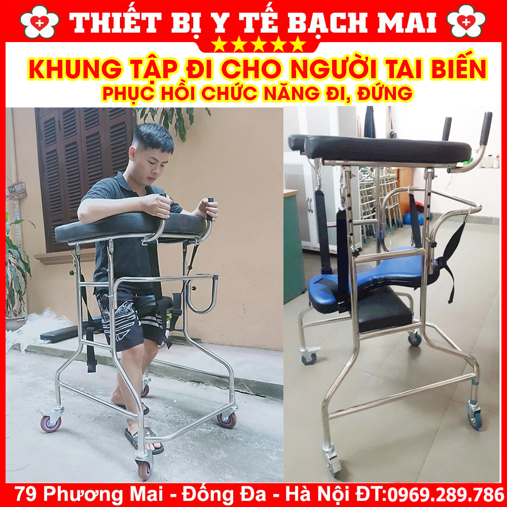 Khung Tập Đi Cho Người Tai Biến, Yếu, Liệt, Phục Hồi Chức Năng Khung Tập Đi Cho Người Tai Biến, Yếu, Liệt, Phục Hồi Chức Năng