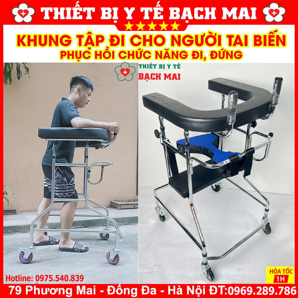 Khung Tập Đi Cho Người Tai Biến, Yếu, Liệt, Phục Hồi Chức Năng Khung Tập Đi Cho Người Tai Biến, Yếu, Liệt, Phục Hồi Chức Năng