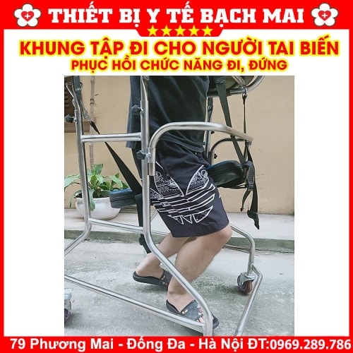 Khung Tập Đi Cho Người Tai Biến, Yếu, Liệt, Phục Hồi Chức Năng Khung Tập Đi Cho Người Tai Biến, Yếu, Liệt, Phục Hồi Chức Năng