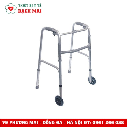 Khung Tập Đi Hợp Kim Nhôm Bánh Lớn Lucass W-57 Khung Tập Đi Hợp Kim Nhôm Bánh Lớn Lucass W-57