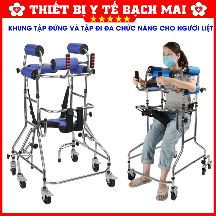 Khung Tập Đứng Tập Đi Đa Năng OROMI W02 – Dụng Cụ Hỗ Trợ Phục Hồi Chức Năng Cho Người Bệnh, Người Yếu Chân Khung Tập Đứng Tập Đi Đa Năng OROMI W02 – Dụng Cụ Hỗ Trợ Phục Hồi Chức Năng Cho Người Bệnh, Người Yếu Chân