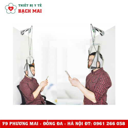 Dụng Cụ Kéo Giãn Đốt Sống Cổ - Trị Thoát Vị Đĩa Đệm - Gắn Cửa Dụng Cụ Kéo Giãn Đốt Sống Cổ - Trị Thoát Vị Đĩa Đệm - Gắn Cửa