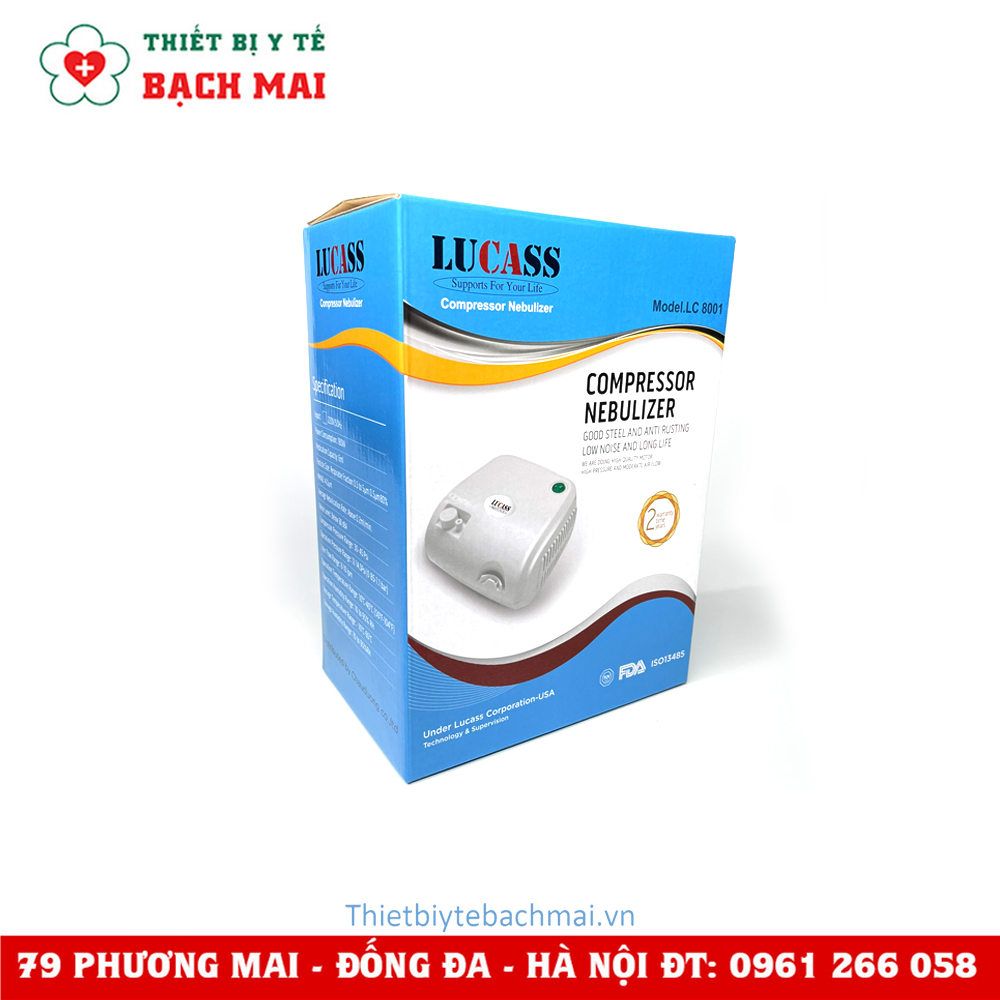 Máy Xông Mũi Họng Lucass LC-8001 Máy Xông Mũi Họng Lucass LC-8001