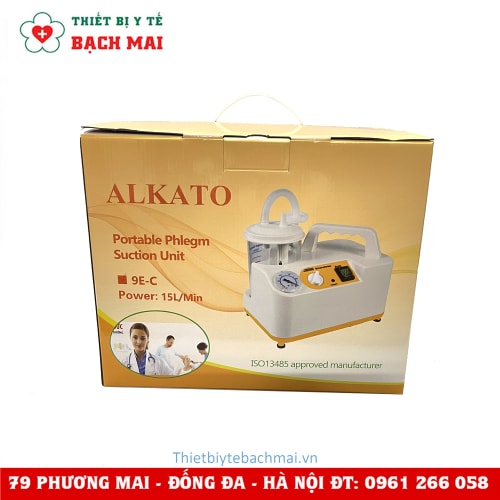 Máy Hút Dịch Mũi Alkato - Mẫu Mới 9E-C Máy Hút Dịch Mũi Alkato - Mẫu Mới 9E-C