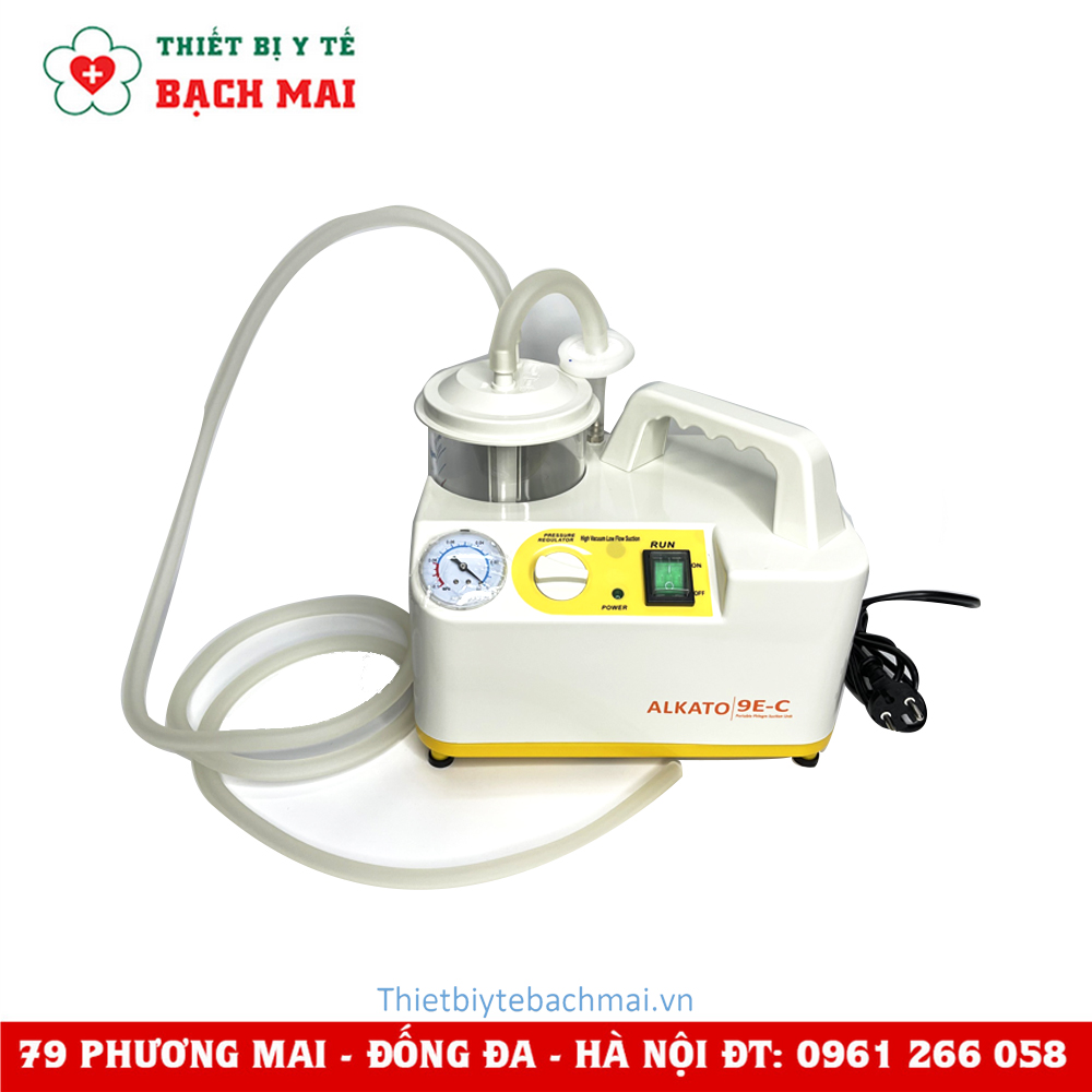 Máy Hút Dịch Mũi Alkato - Mẫu Mới 9E-C Máy Hút Dịch Mũi Alkato - Mẫu Mới 9E-C