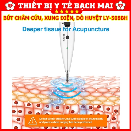 Bút Dò Huyệt Châm Cứu Xung Điện LY508BH Bút Dò Huyệt Châm Cứu Xung Điện LY508BH