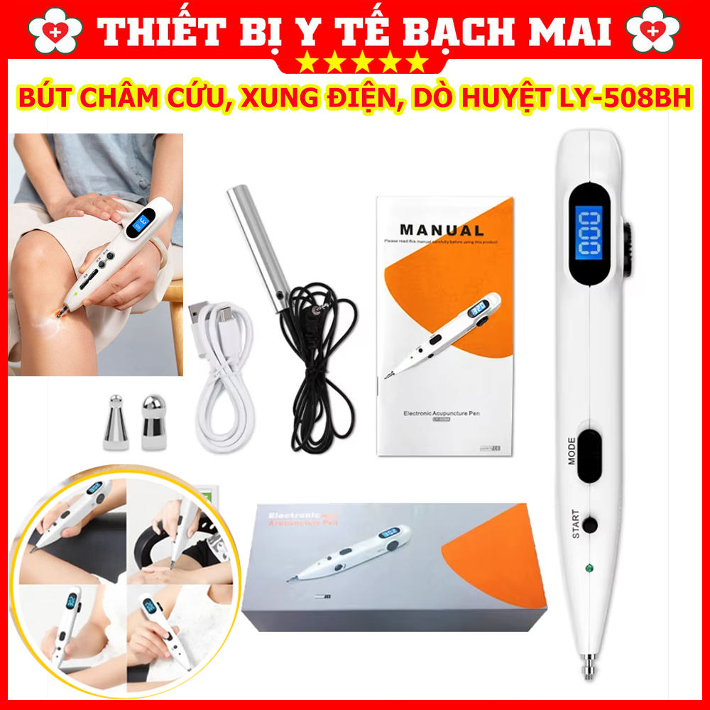 Máy Châm Cứu Dò Huyệt Điện Xung Trị Liệu Cầm Tay LY-508BH Máy Châm Cứu Dò Huyệt Điện Xung Trị Liệu Cầm Tay LY-508BH
