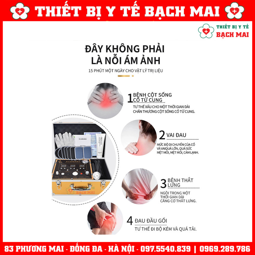 Máy Điện Sinh Học DDS3 Thế Hệ Thứ 3 - Bộ Đầy Đủ