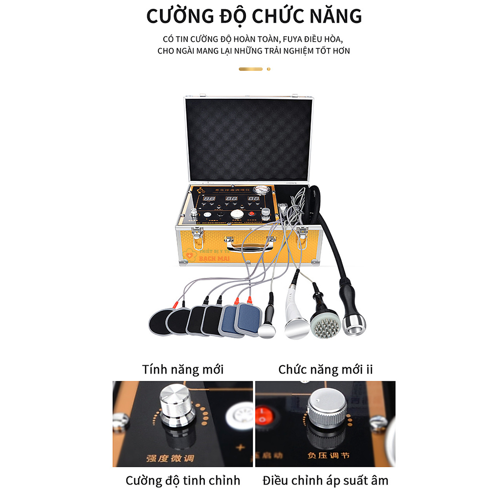 Máy Điện Sinh Học DDS3 Thế Hệ Thứ 3 - Bộ Đầy Đủ Máy Điện Sinh Học DDS3 Thế Hệ Thứ 3 - Bộ Đầy Đủ