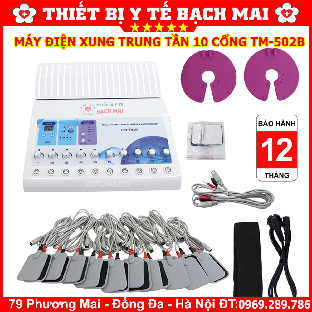 Máy Điện Xung 10 Cổng Ra TM-502B - Máy Trung Tần 10 Đầu Ra TM502B Máy Điện Xung 10 Cổng Ra TM-502B - Máy Trung Tần 10 Đầu Ra TM502B