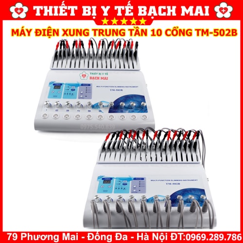 Máy Điện Xung 10 Cổng Ra TM-502B - Máy Trung Tần 10 Đầu Ra TM502B Máy Điện Xung 10 Cổng Ra TM-502B - Máy Trung Tần 10 Đầu Ra TM502B