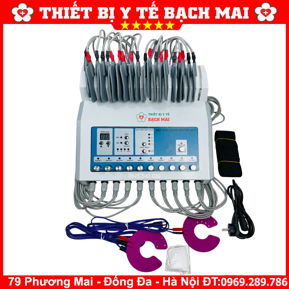 Máy Điện Xung Trung Tần 10 Cổng Ra Có Tiếng Việt Máy Điện Xung Trung Tần 10 Cổng Ra Có Tiếng Việt
