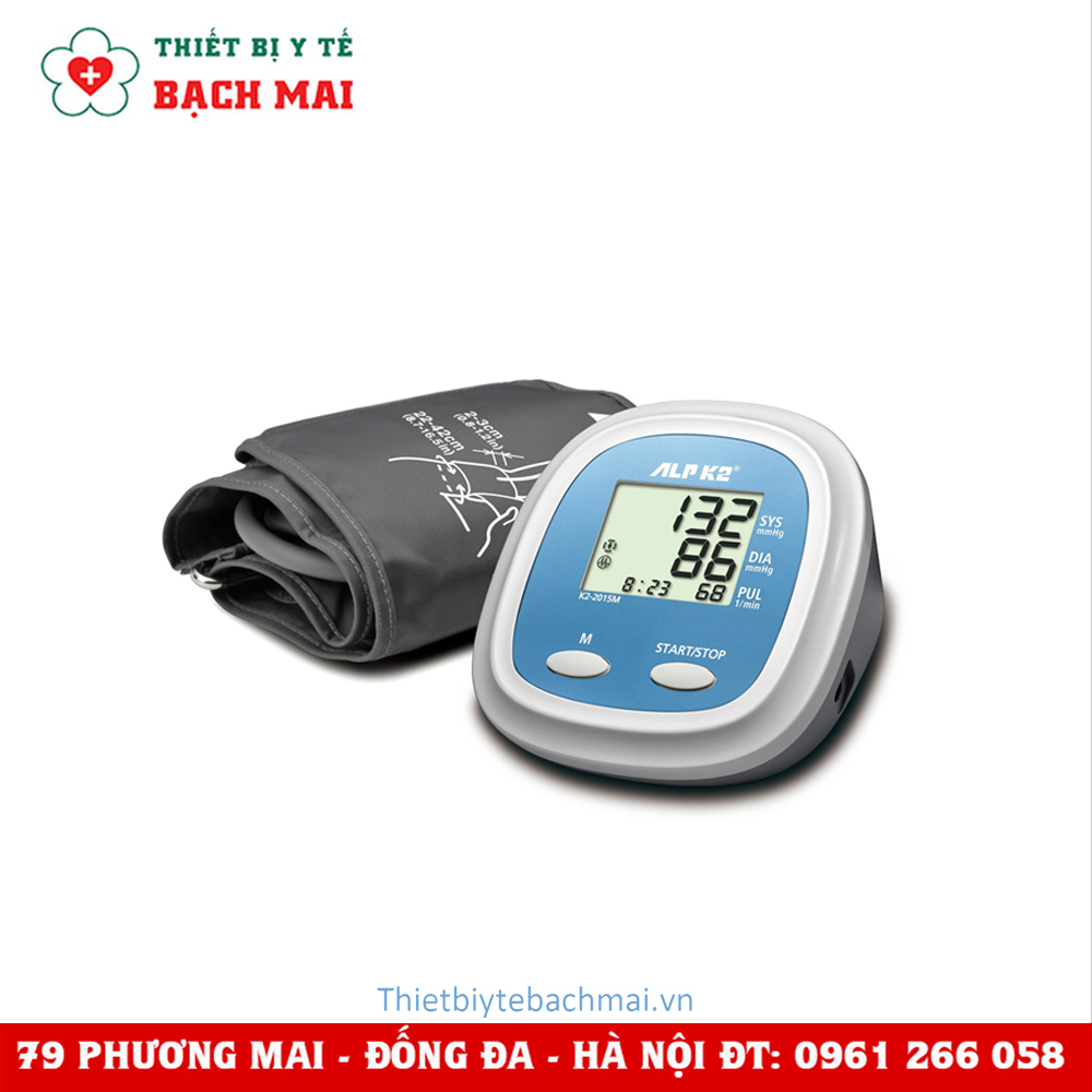 Máy Đo Huyết Áp Bắp Tay 2 Nút Bấm Cao Cấp ALPK2 K2-2015M Máy Đo Huyết Áp Bắp Tay 2 Nút Bấm Cao Cấp ALPK2 K2-2015M