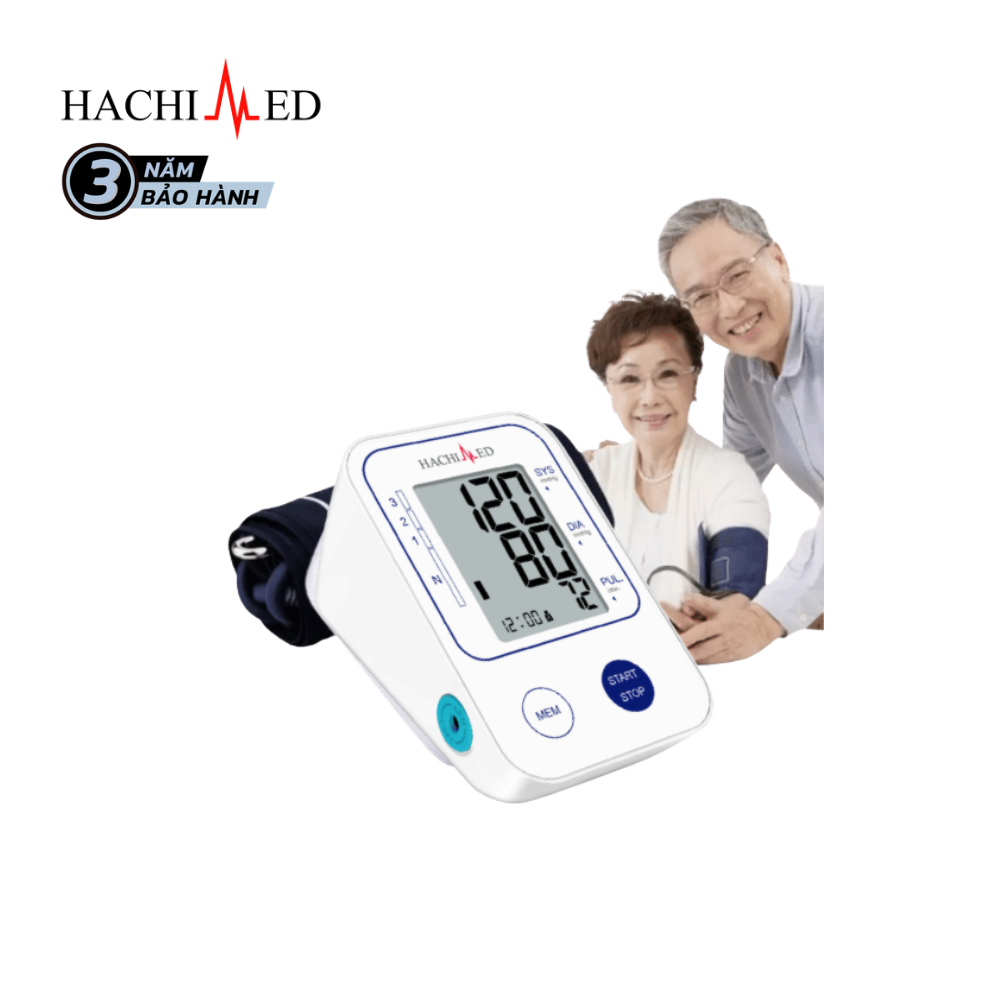 Máy Đo Huyết Áp Bắp Tay HACHIMED C03 Máy Đo Huyết Áp Bắp Tay HACHIMED C03