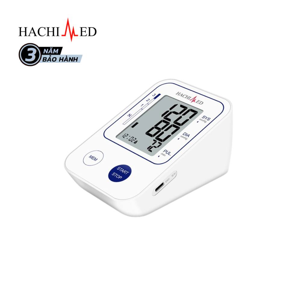 Máy Đo Huyết Áp Bắp Tay HACHIMED C03 Máy Đo Huyết Áp Bắp Tay HACHIMED C03