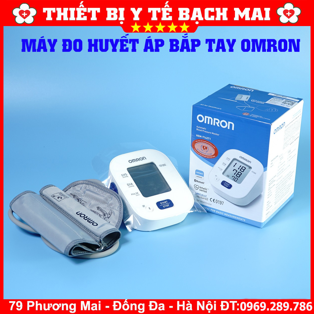 Máy Đo Huyết Áp Bắp Tay OMRON HEM 7142T1 Máy Đo Huyết Áp Bắp Tay OMRON HEM 7142T1