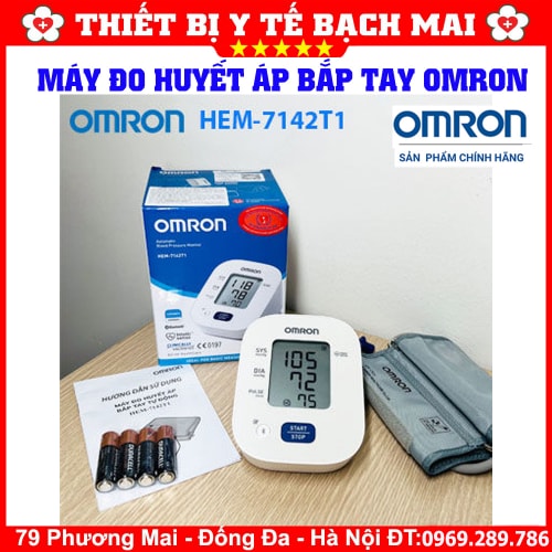 Máy Đo Huyết Áp Bắp Tay OMRON HEM 7142T1 Máy Đo Huyết Áp Bắp Tay OMRON HEM 7142T1