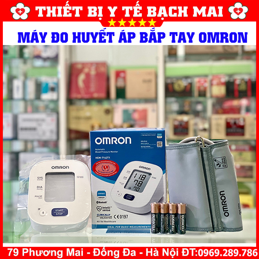 Máy Đo Huyết Áp Bắp Tay OMRON HEM 7142T1 Máy Đo Huyết Áp Bắp Tay OMRON HEM 7142T1