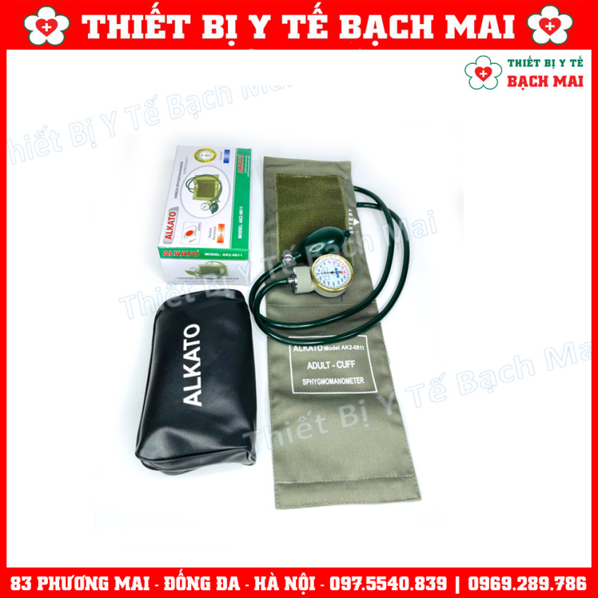 Máy Đo Huyết Áp Cơ Bắp Tay Alkato Cao Cấp Nhật Bản Trọn Bộ