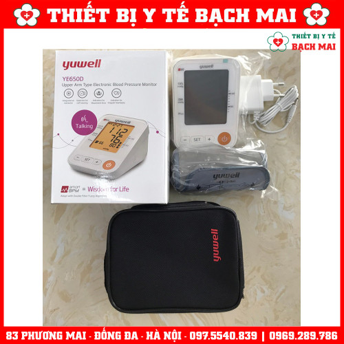Máy Đo Huyết Áp Giọng Nói Yuwell YE650D