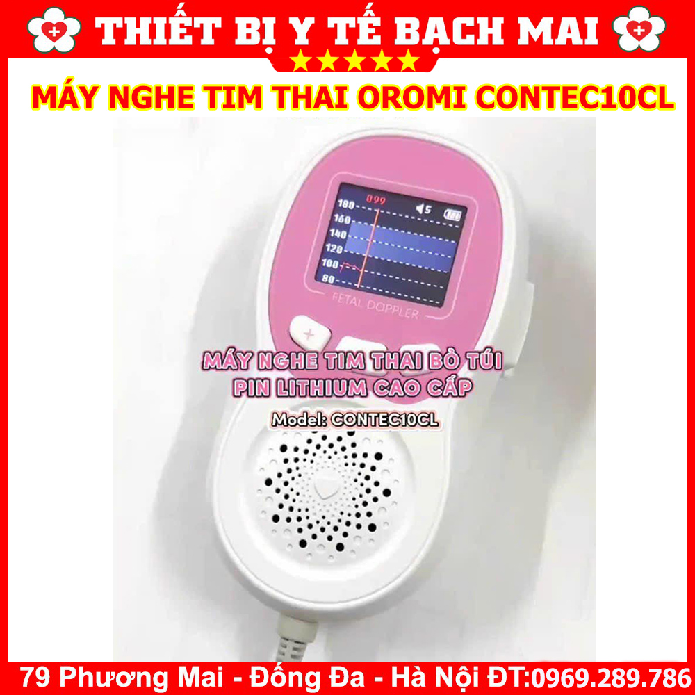 Máy Đo Tim Thai OROMI CONTEC10CL Cầm Tay Tại Nhà Máy Đo Tim Thai OROMI CONTEC10CL Cầm Tay Tại Nhà