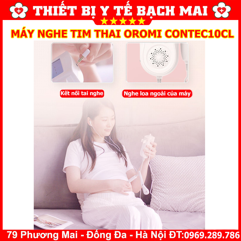 Máy Đo Tim Thai OROMI CONTEC10CL Cầm Tay Tại Nhà Máy Đo Tim Thai OROMI CONTEC10CL Cầm Tay Tại Nhà