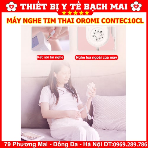 Máy Đo Tim Thai OROMI CONTEC10CL Cầm Tay Tại Nhà Máy Đo Tim Thai OROMI CONTEC10CL Cầm Tay Tại Nhà