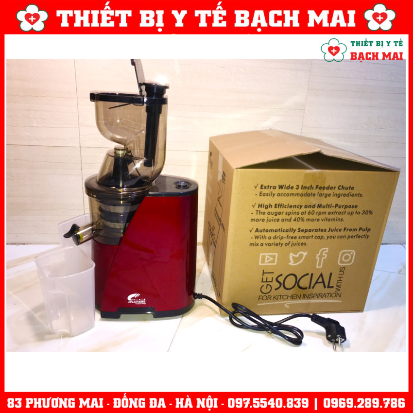 Máy Ép Hoa Quả, Trái Cây Chậm Jiplai JL06 Thái Lan