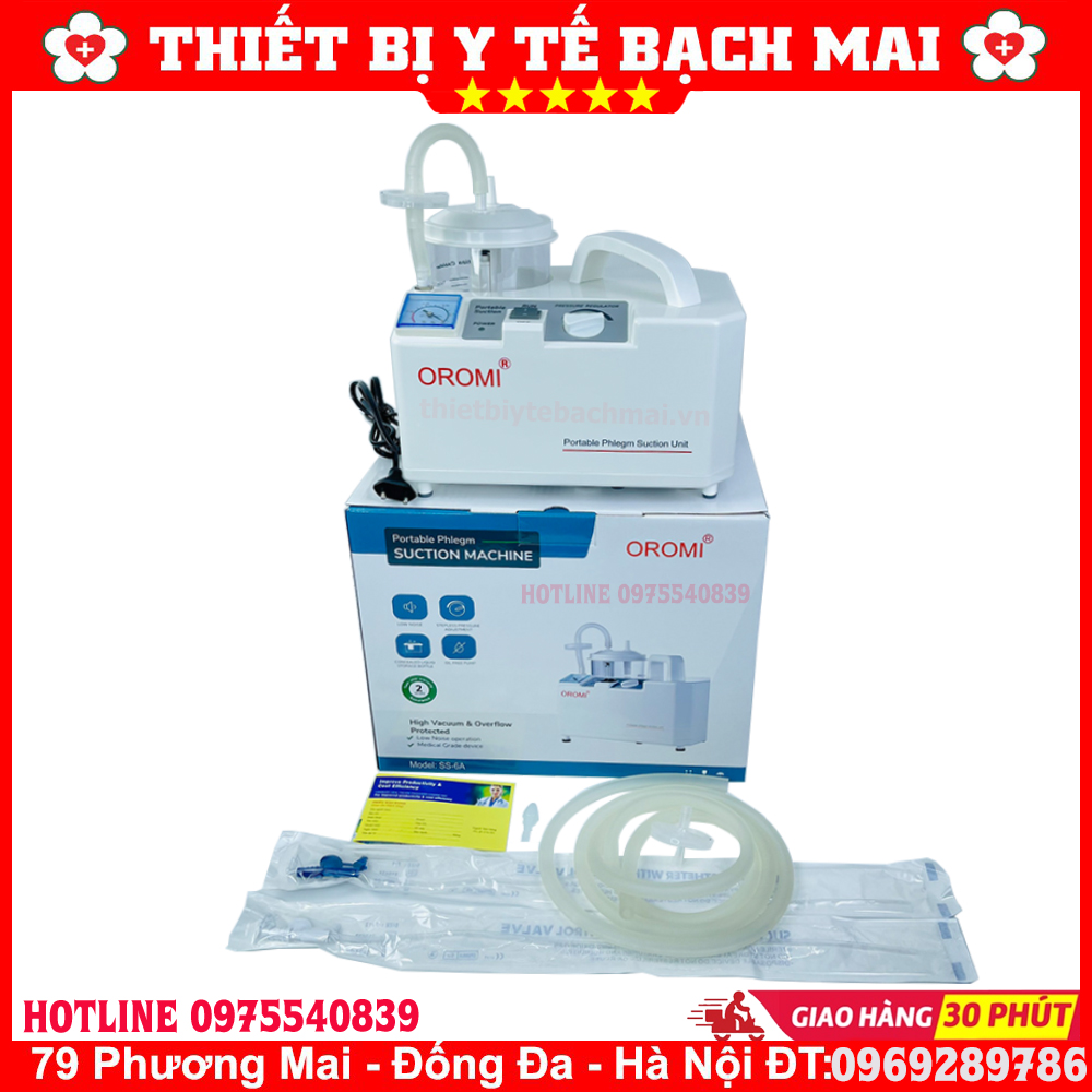 Máy Hút Dịch 1 Bình Oromi SS-6A Máy Hút Dịch 1 Bình Oromi SS-6A