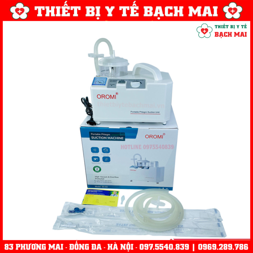 Máy Hút Dịch 1 Bình Oromi SS-6A