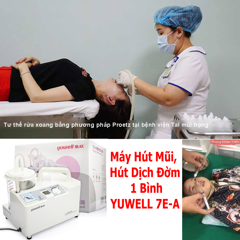 Máy Hút Dịch 1 Bình Yuwell 7E-A/B Máy Hút Dịch 1 Bình Yuwell 7E-A/B