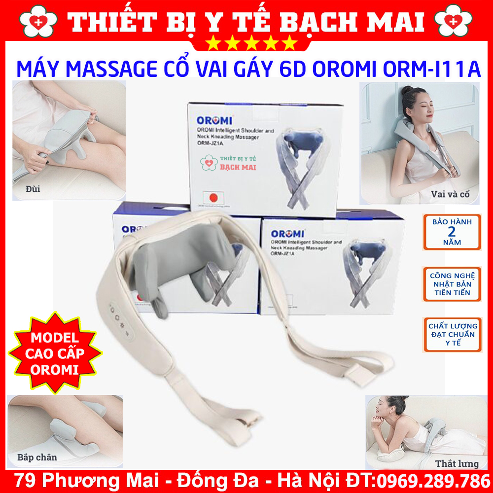 Máy Massage Cổ Vai Gáy OROMI ORM-JZ1A Cao Cấp Máy Massage Cổ Vai Gáy OROMI ORM-JZ1A Cao Cấp
