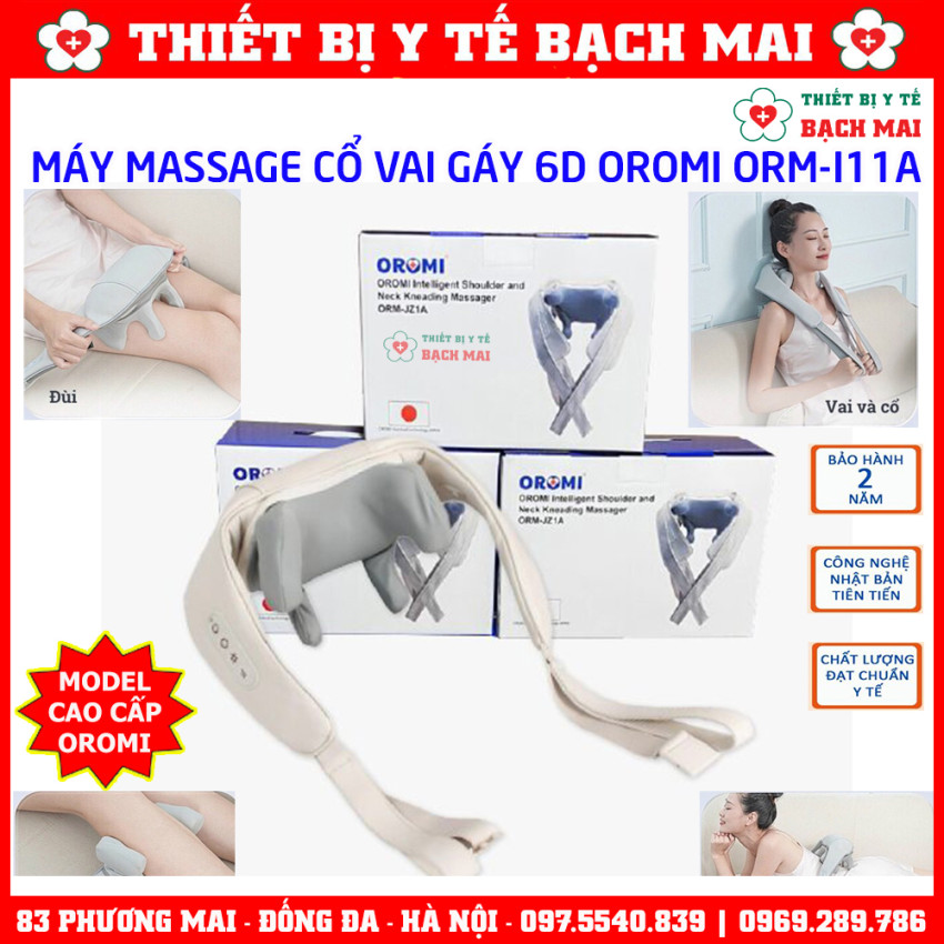 Máy Massage Cổ Vai Gáy OROMI ORM-JZ1A Cao Cấp